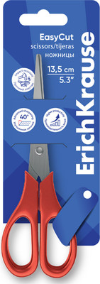 Ножницы канцелярские Erich Krause EasyCut / 60835