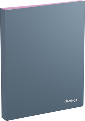 Папка для бумаг Berlingo Soft Touch Pro / DB4_40933 (серый)