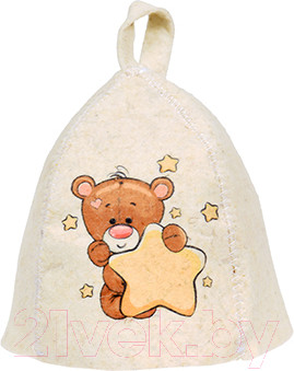 Шапка для бани Банные Штучки Мишка / 41213