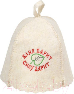 Шапка для бани Банные Штучки Баня парит, силу дарит! / 41169