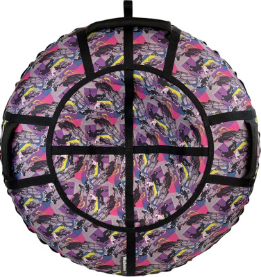 Тюбинг-ватрушка Hubster Люкс Pro S Адреналин 100см / во8643-3