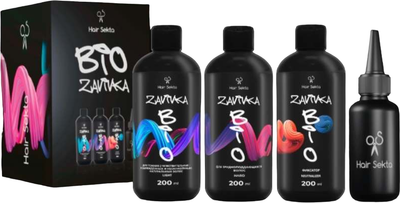 Набор для химической завивки Hair Sekta BIO-Завивка HS108 (3x200мл)