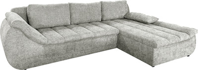 Диван угловой Lama мебель Эдисон левый (Palermo-229 Steel)