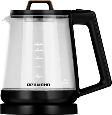 Электрочайник Redmond KG226 (черный с деревом)