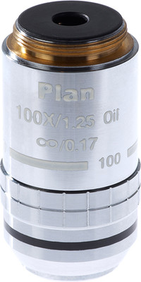 Объектив для микроскопа Микромед 100х/1.25ми план. беск./0.17 / 21738