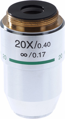 Объектив для микроскопа Микромед 20x/0.4 SP беск/0.17 / 10588