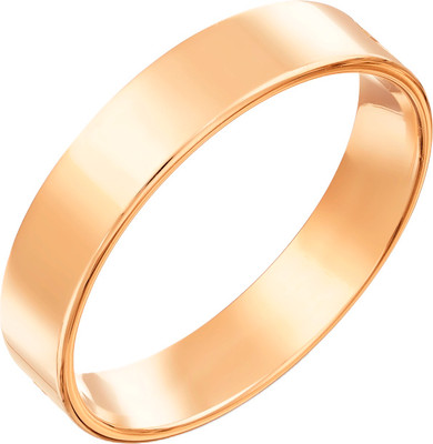 Кольцо обручальное из красного золота 7 КАРАТ П7302-006К146 (р.21)