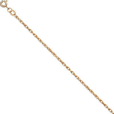 Цепочка из красного золота 7 КАРАТ ПЦ068ПГ-03511 (45см)