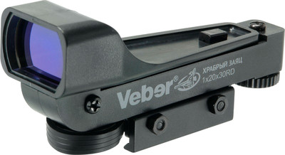 Коллиматорный прицел Veber Храбрый Заяц 1x20x30 RD / 24814