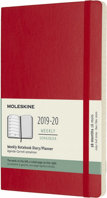 Еженедельник Moleskine Academic Soft WKNT Large / DSF218WN3 (красный)