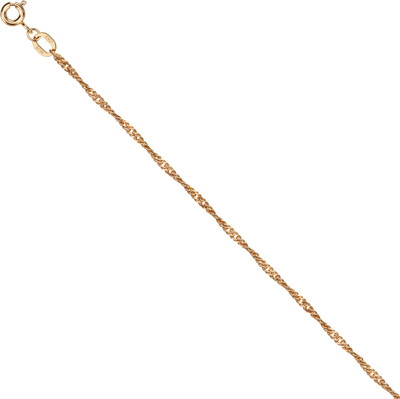 Цепочка из красного золота 7 КАРАТ ПЦ028Г-03511 (45см)