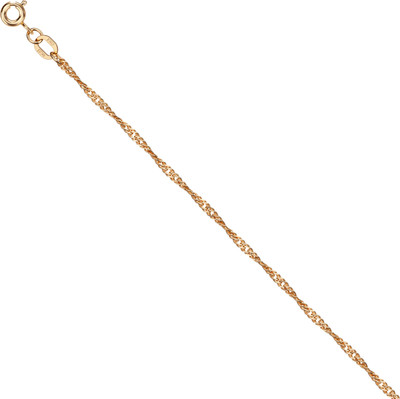 Цепочка из красного золота 7 КАРАТ ПЦ028Г-03011 (55см)