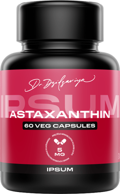 Пищевая добавка IPSUM Astaxanthin 759 мг+-10% (60 капсул)