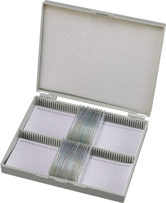 Набор микропрепаратов Bresser 74560 (25шт, в кейсе)