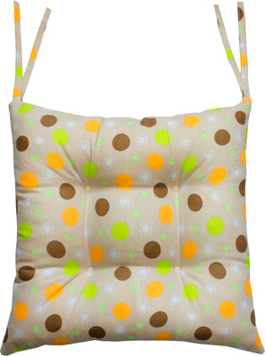 Подушка на стул MATEX Homely. Драже / 49-289 (бежевый/оранжевый/салатовый)