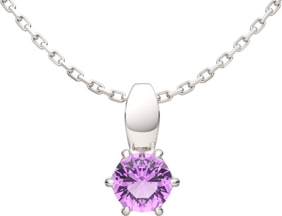 Колье из серебра ZORKA 05S6036.ZZ (40см, с аметистом)