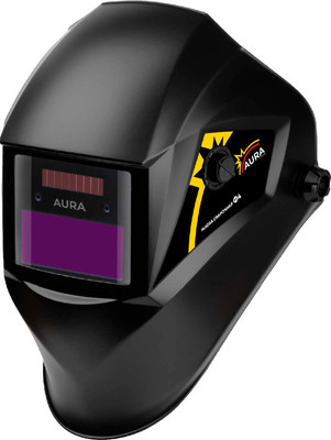 Сварочная маска AURA welding Ф4 СБ Хамелеон 90x35мм DIN 9-13