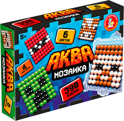 Развивающая игра Десятое королевство Аквамозаика. Пиксельный мир / 05555