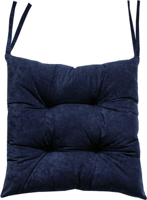 Подушка на стул MATEX Velours / 37-569 (темно-синий)