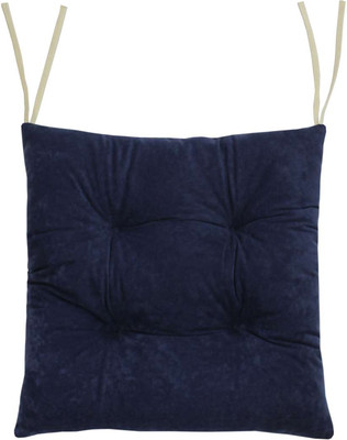 Подушка на стул MATEX Velours / 37-569 (темно-синий)