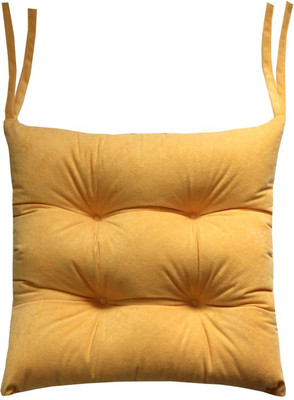 Подушка на стул MATEX Velours / 37-576 (горчичный)