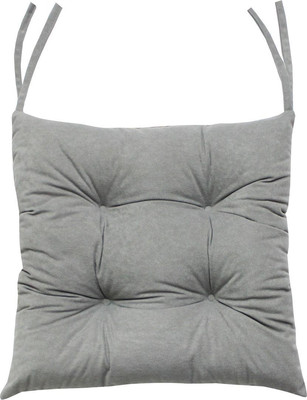 Подушка на стул MATEX Velours / 57-192 (светло-серый)