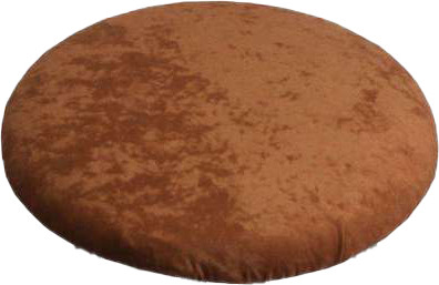 Подушка на стул MATEX Velours / 57-284 (красный/коричневый)