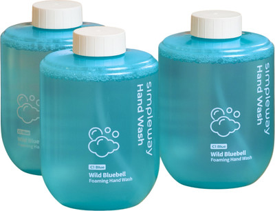 Мыло-пена Simpleway Для дозатора (3шт, голубой)