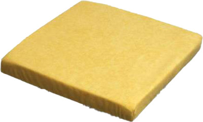 Подушка на стул MATEX Velours Cuadro / 34-353 (горчичный)