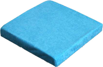 Подушка на стул MATEX Velours Cuadro / 30-942 (светло-голубой)