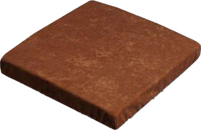 Подушка на стул MATEX Velours Cuadro / 57-482 (красно-коричневый)