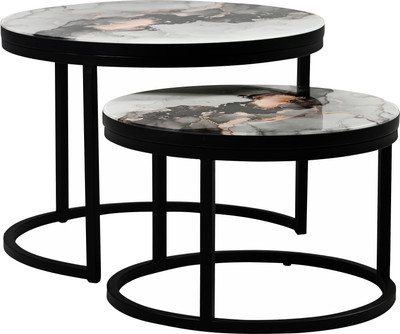 Комплект журнальных столиков Мир стульев №6 60x60 (черный муар/фото 1471082564)