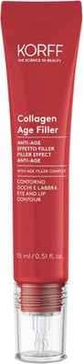 Гель для век KORFF Collagen Age Filler для контура глаз и губ с эффектом филлера (15мл)