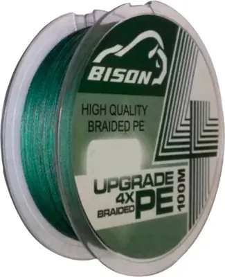 Леска плетеная Bison 0.14мм (100м)