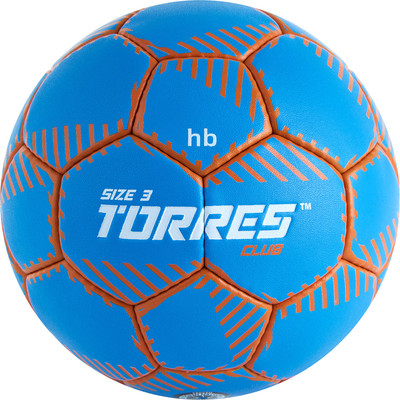 Гандбольный мяч Torres Club H32443 (размер 3, синий)