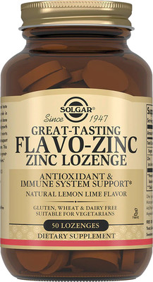Пищевая добавка Solgar Флаво-цинк (50 пастилок)