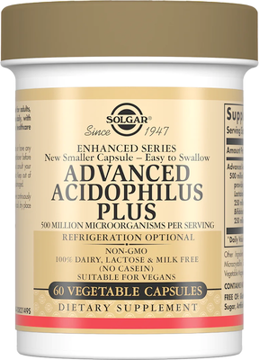 Пищевая добавка Solgar Ацидофилус плюс (60 капсул)