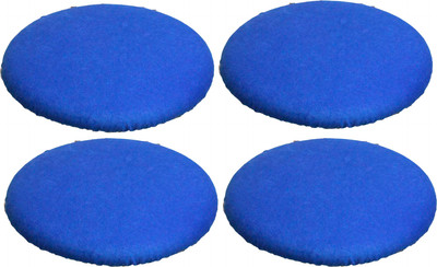 Комплект подушек на стул MATEX Velours / 46-394 (синий)