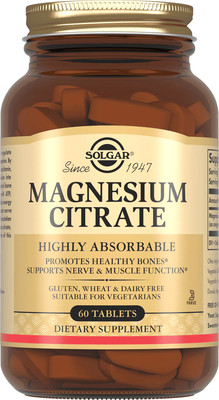 Минерал Solgar Цитрат магния (60 таблеток)