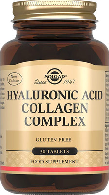 Коллаген Solgar с гиалуроновой кислотой (30 таблеток)