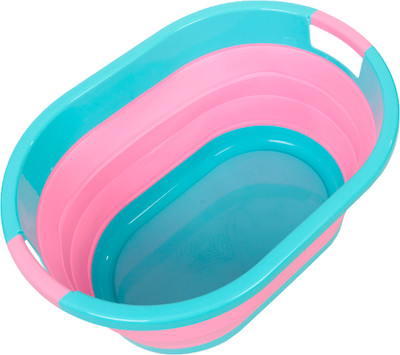 Таз Solmax&Home Складной / SM90967 (розовый)