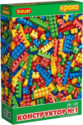 Конструктор Bauer №1 / 1137 (124эл)