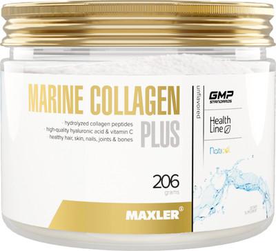 Коллаген Maxler Марин плюс (206г)
