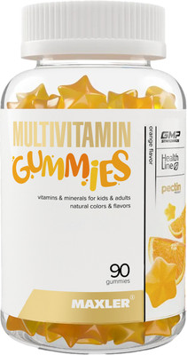Витаминно-минеральный комплекс Maxler Мультивитамин гаммиз со вкусом апельсина (90 таблеток)