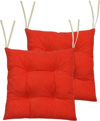 Комплект подушек на стул MATEX Velours  / 47-452 (лососевый)