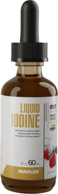 Минерал Maxler Жидкий Йод вкус Лесные ягоды (60мл)