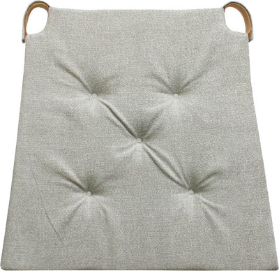 Подушка на стул MATEX Loreta / 49-074 (светло-серый)