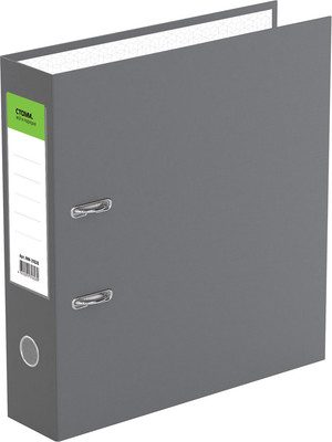 Папка-регистратор Стамм Стандарт / ММ-31828 (серый)