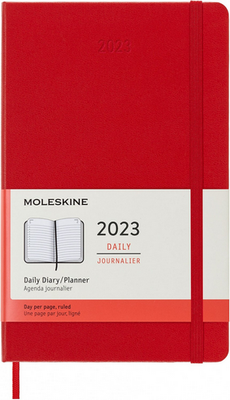 Ежедневник Moleskine Classic Large / DHF212DC3 (красный)