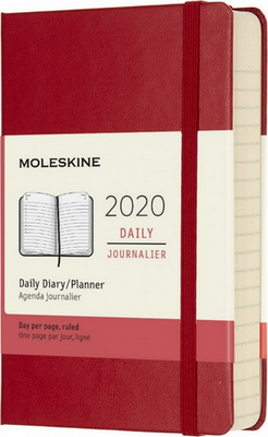 Ежедневник Moleskine Classic Pocket / DHF212DC2 (красный)